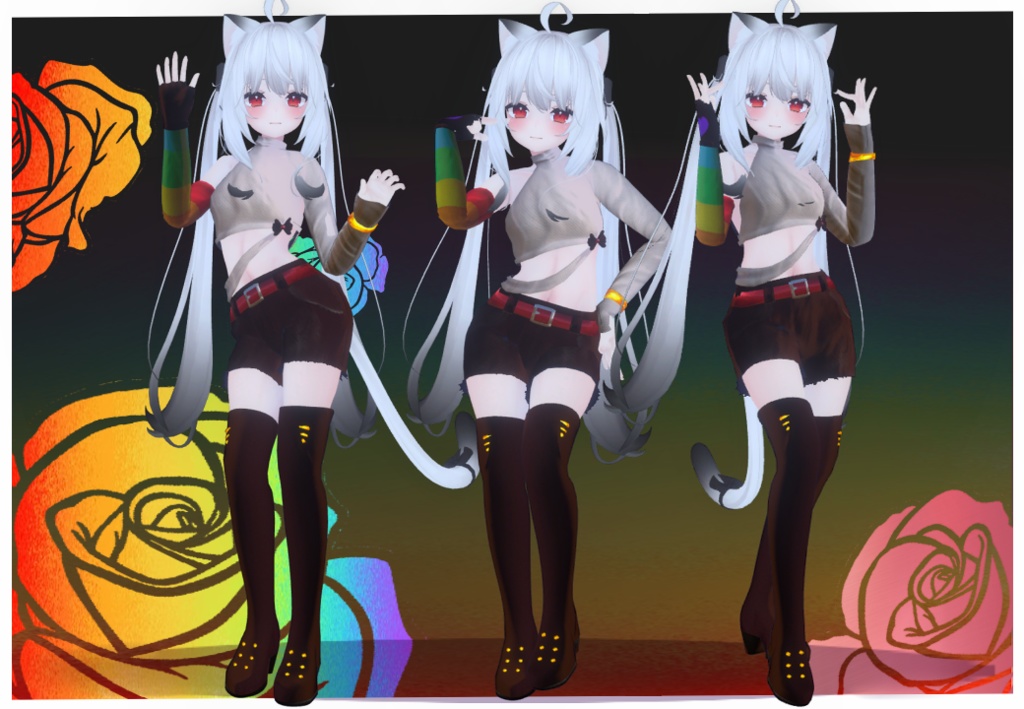 Clothe Rainbow (RINDO, MAYA, SELESTIA AND KIKYO)