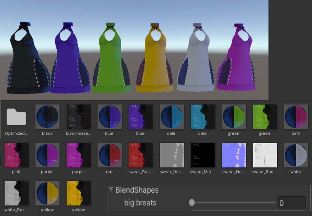 dress sexy (RINDO, MAYA, SELESTIA AND KIKYO)