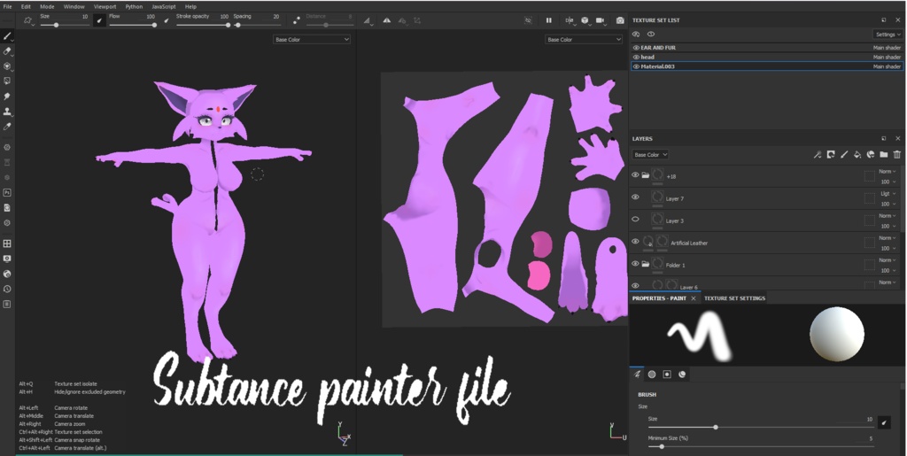 Espeon PC  (3.0 + gogoloco) (VRCHAT)