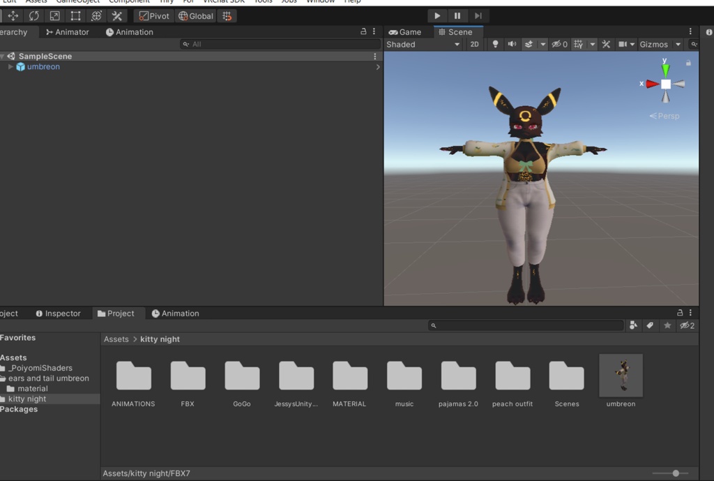 Umbreon PC (3.0 + gogoloco) (VRCHAT)