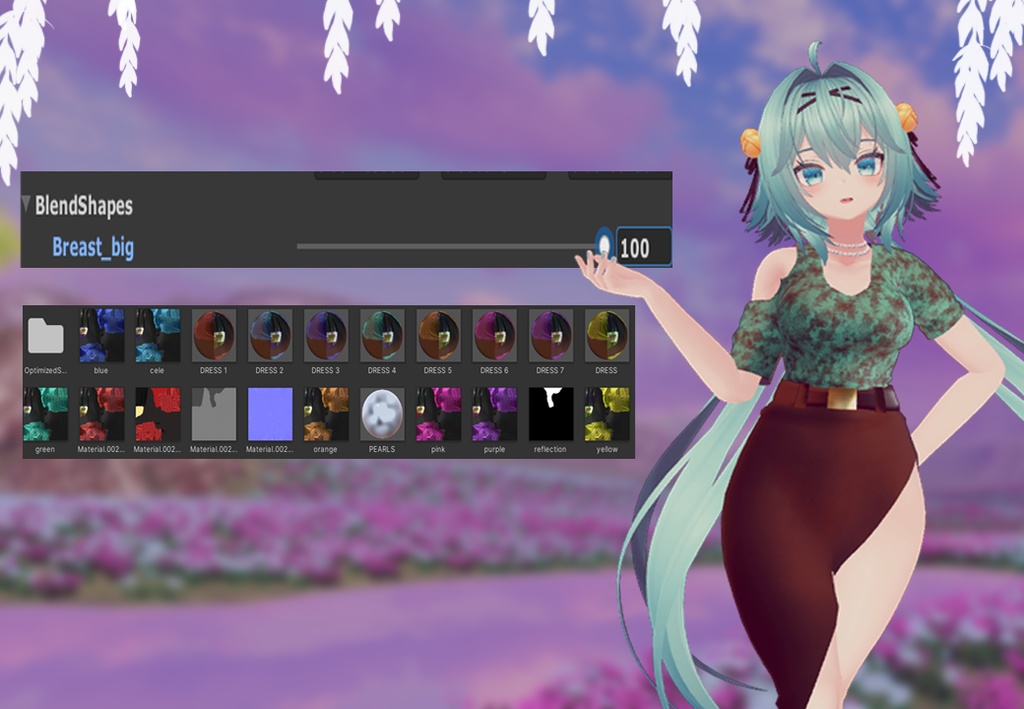 Clothe elegant (RINDO, MAYA, SELESTIA AND KIKYO)