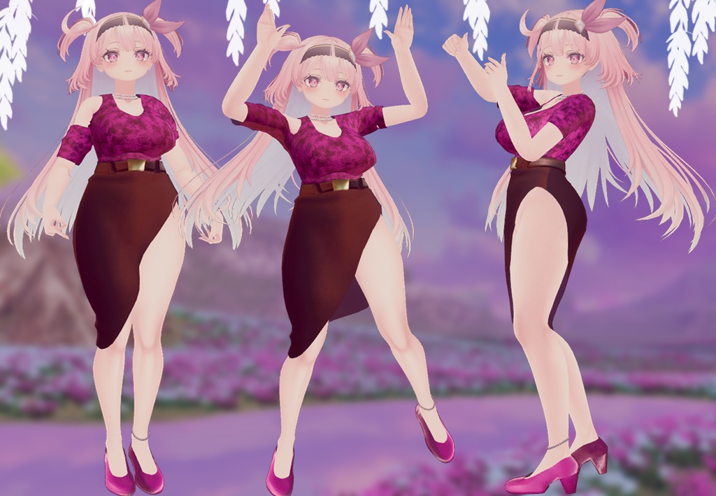 Clothe elegant (RINDO, MAYA, SELESTIA AND KIKYO)