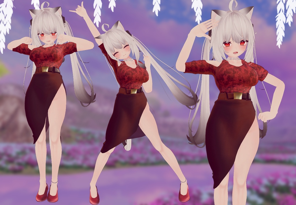 Clothe elegant (RINDO, MAYA, SELESTIA AND KIKYO)