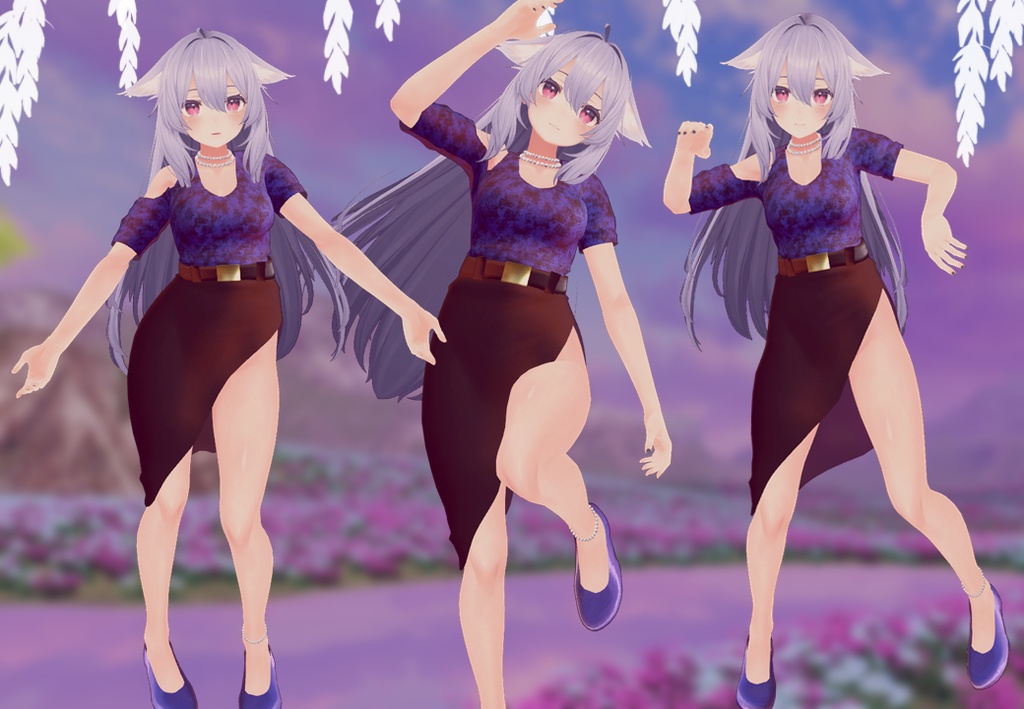 Clothe elegant (RINDO, MAYA, SELESTIA AND KIKYO)