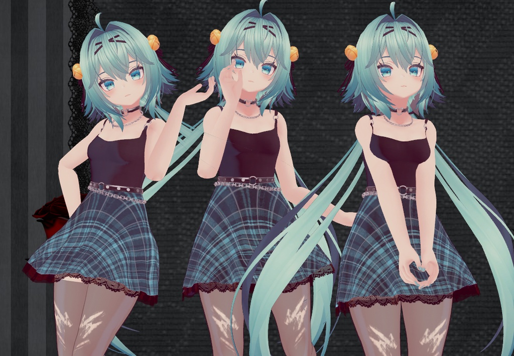 Gothic dress ( RINDO, MAYA, SELESTIA  AND KIKYO)