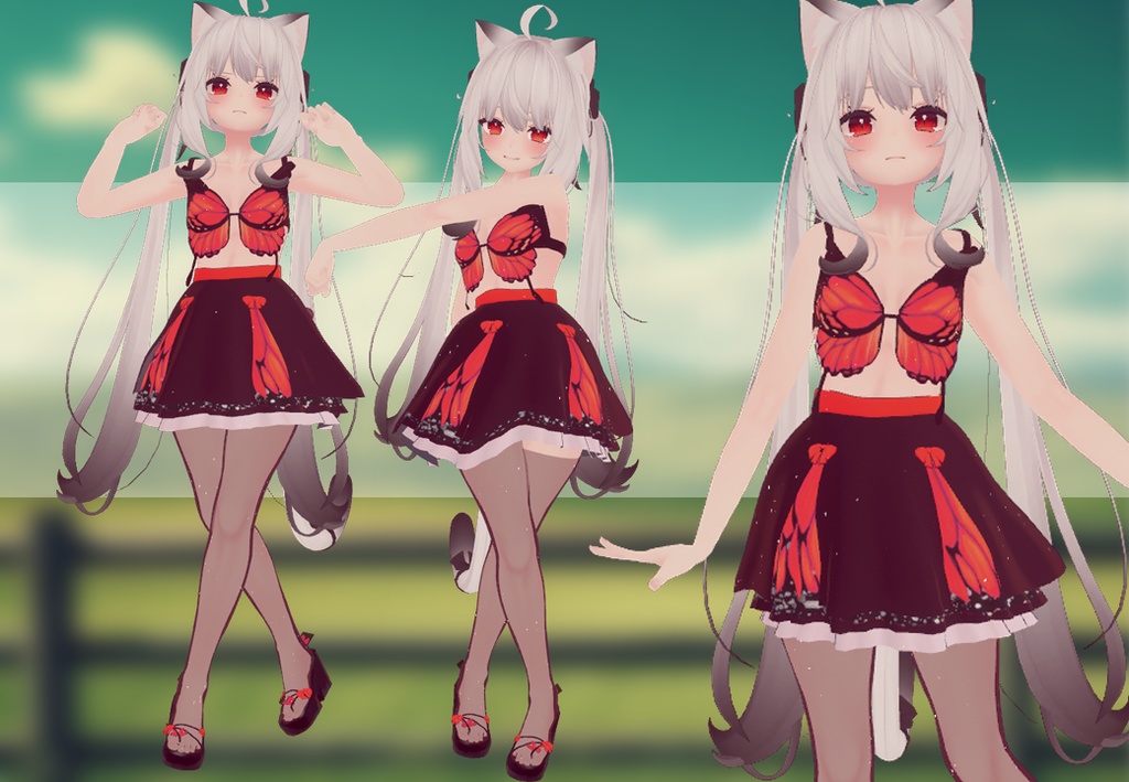 Outfit Butterfly ( RINDO, MAYA, SELESTIA AND KIKYO)
