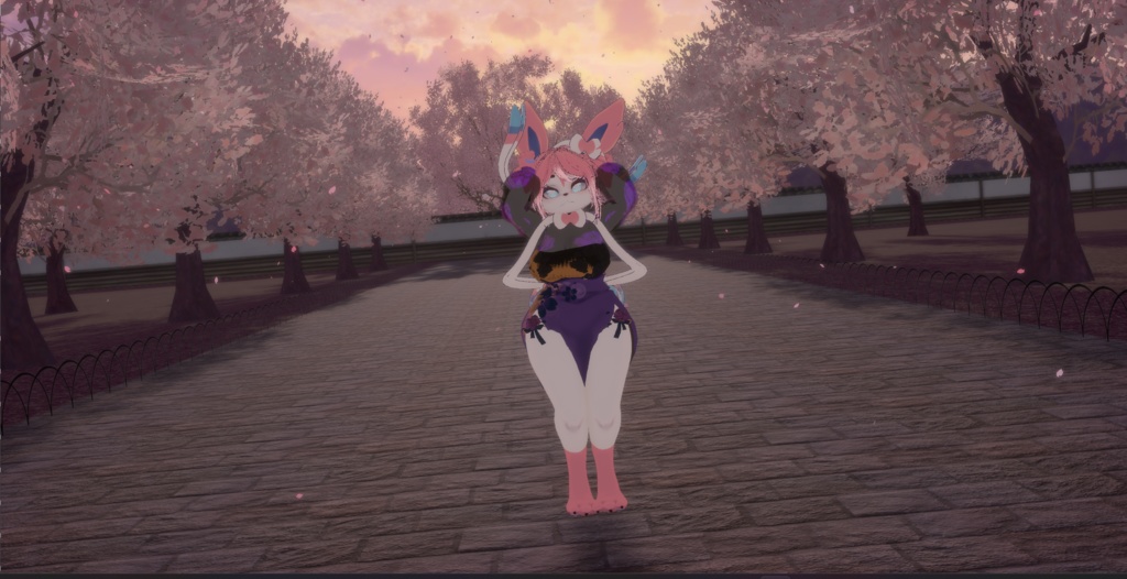 Sylveon PC (3.0 + gogoloco) (VRCHAT)