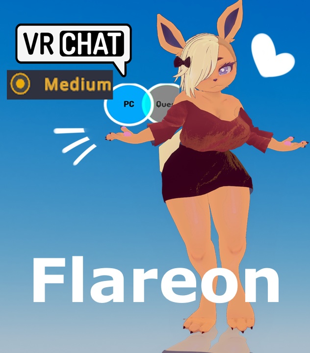 flareon PC (3.0 + gogoloco) (VRCHAT)