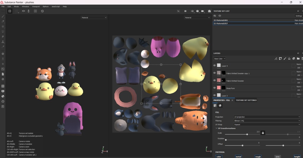 Plushies and lamps pack 8 (Vrchat worlds and avatars)