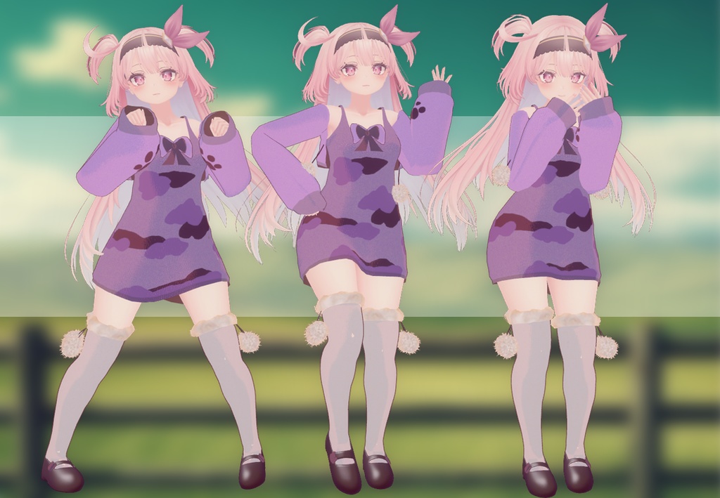 Outfit kitty( RINDO, MAYA, SELESTIA AND KIKYO)