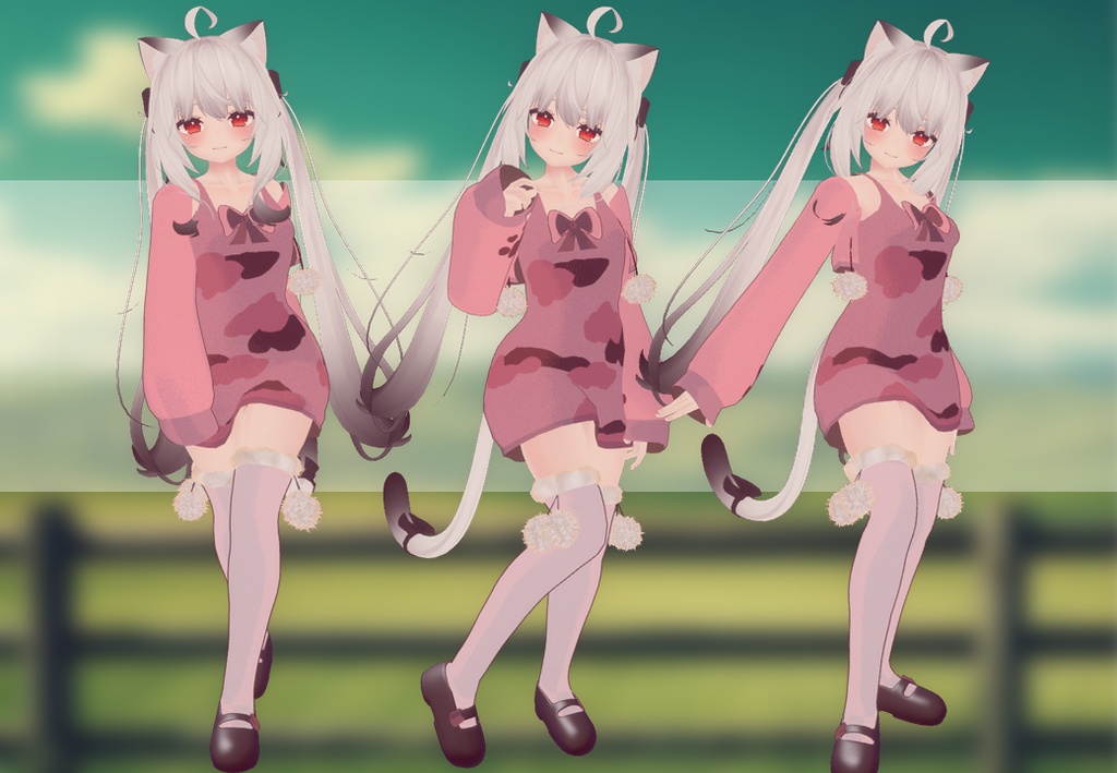Outfit kitty( RINDO, MAYA, SELESTIA AND KIKYO)