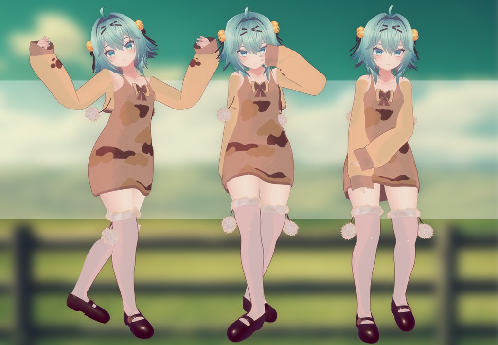 Outfit kitty( RINDO, MAYA, SELESTIA AND KIKYO)