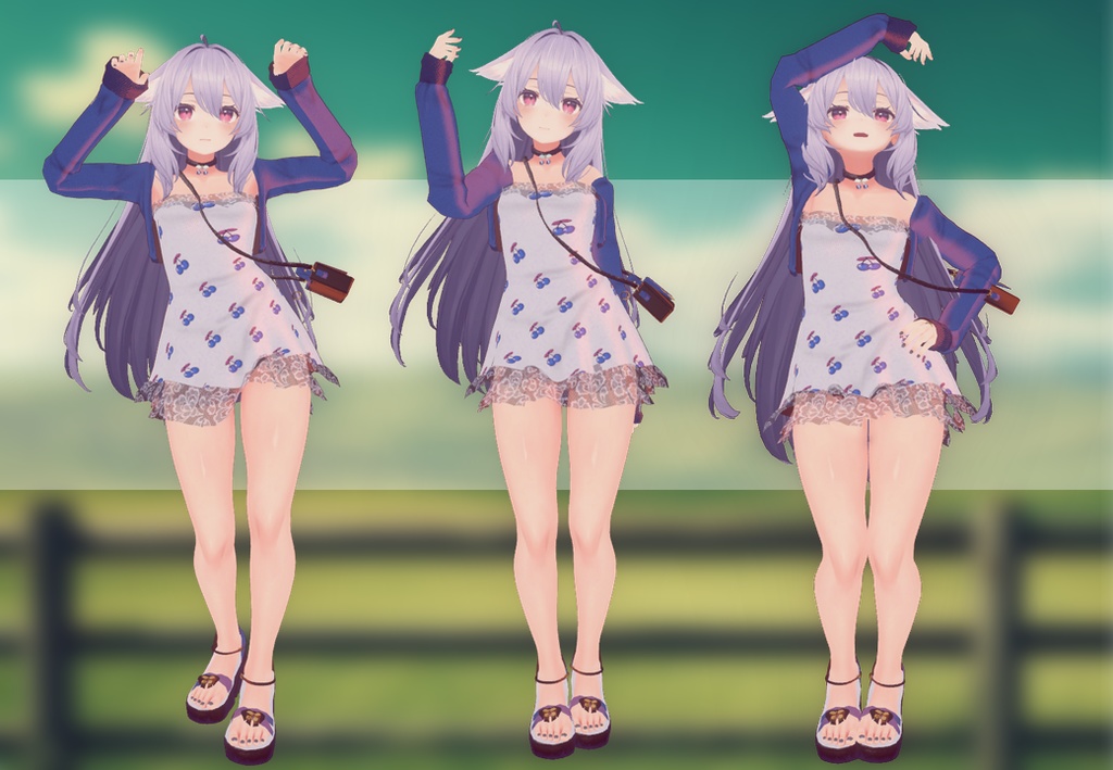 Cherry outfit (RINDO, MAYA, SELESTIA AND KIKYO)