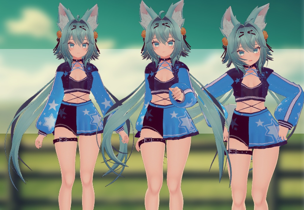 dancer outfit (RINDO, MAYA, SELESTIA AND MANUKA) (Licence commercial)