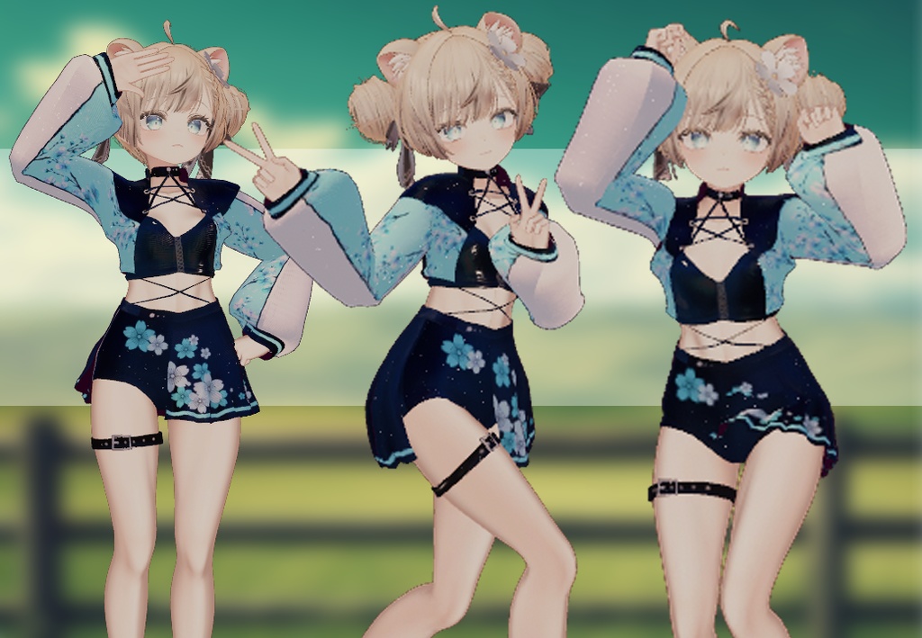 dancer outfit (RINDO, MAYA, SELESTIA AND MANUKA) (Licence commercial)