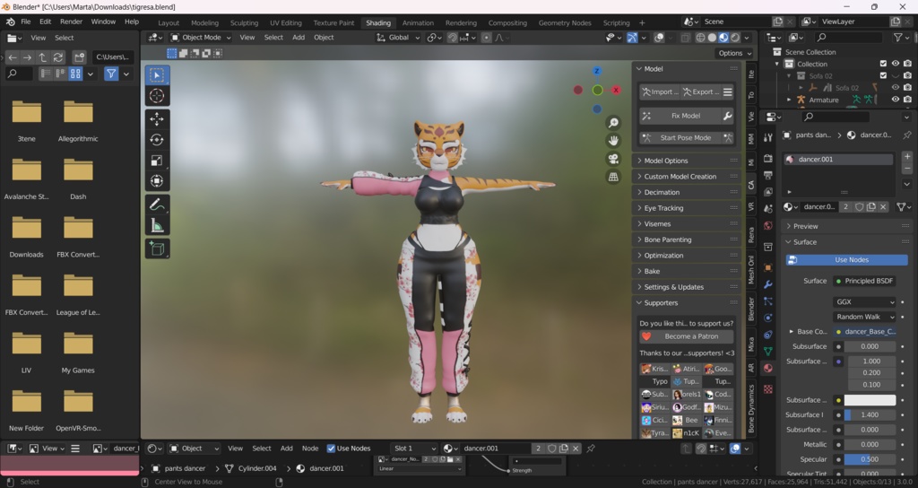 Tigress Kung fu PC (gogoloco)