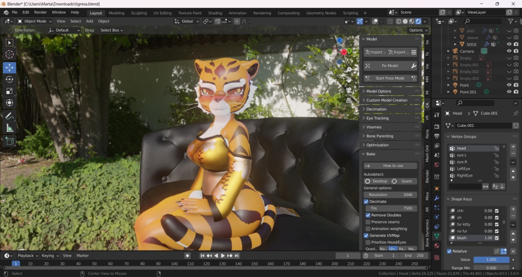 Tigress Kung fu PC (gogoloco)