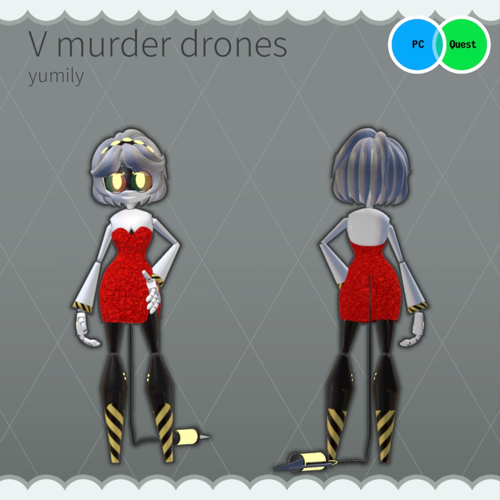 V murder drones (gogoloco+ PC/QUEST+BLENDER+IK) (v 2.0)