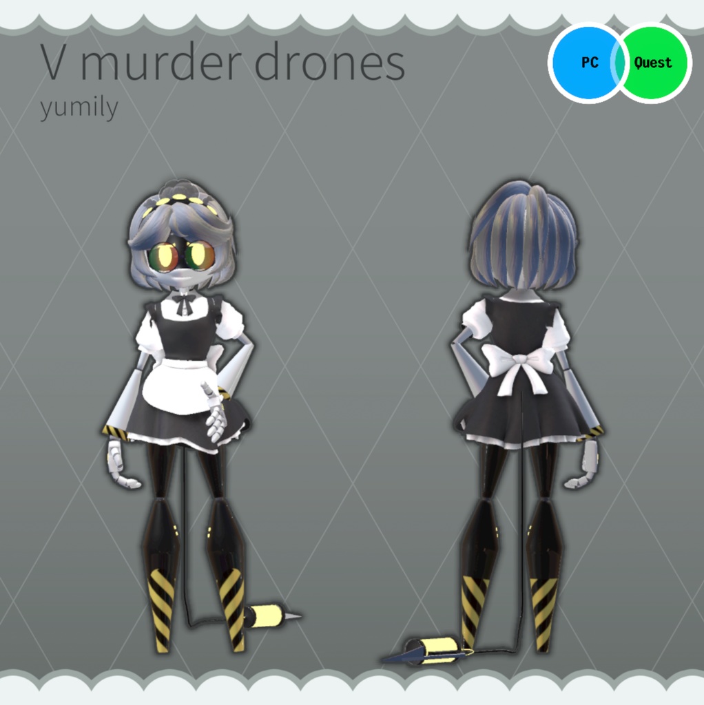 V murder drones (gogoloco+ PC/QUEST+BLENDER+IK) (v 2.0)
