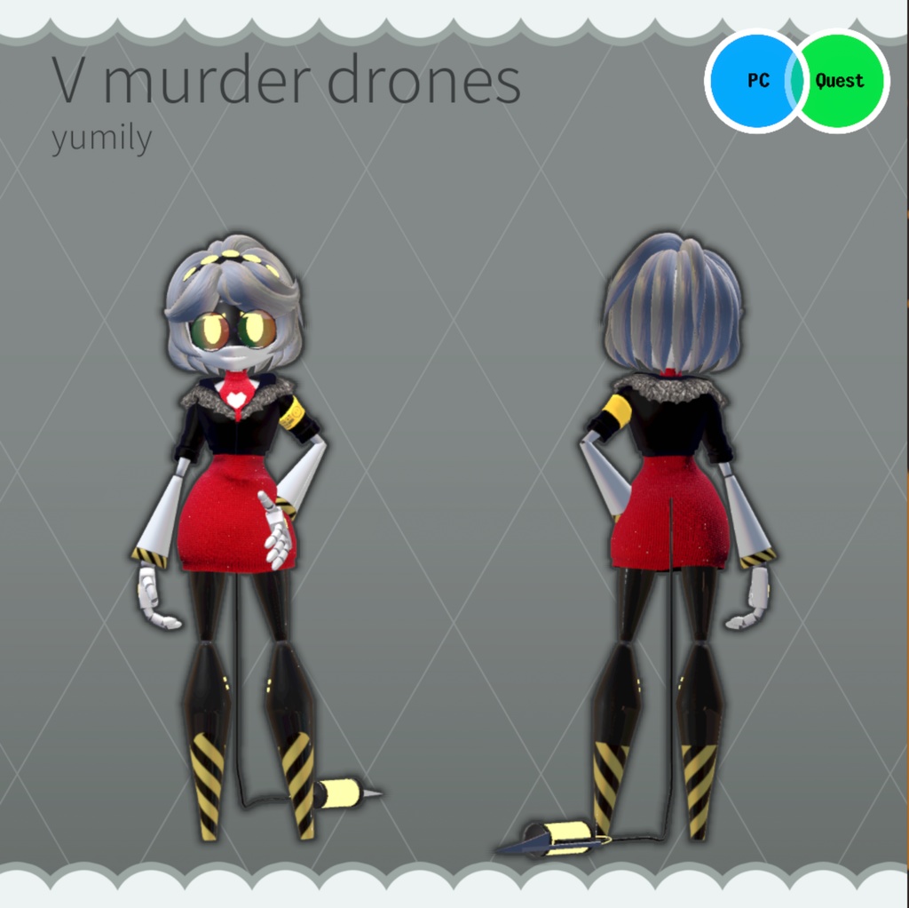 V murder drones (gogoloco+ PC/QUEST+BLENDER+IK) (v 2.0)