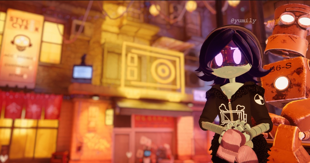 Uzi murder drones (Gogoloco+ PC/QUEST+BLENDER+IK)