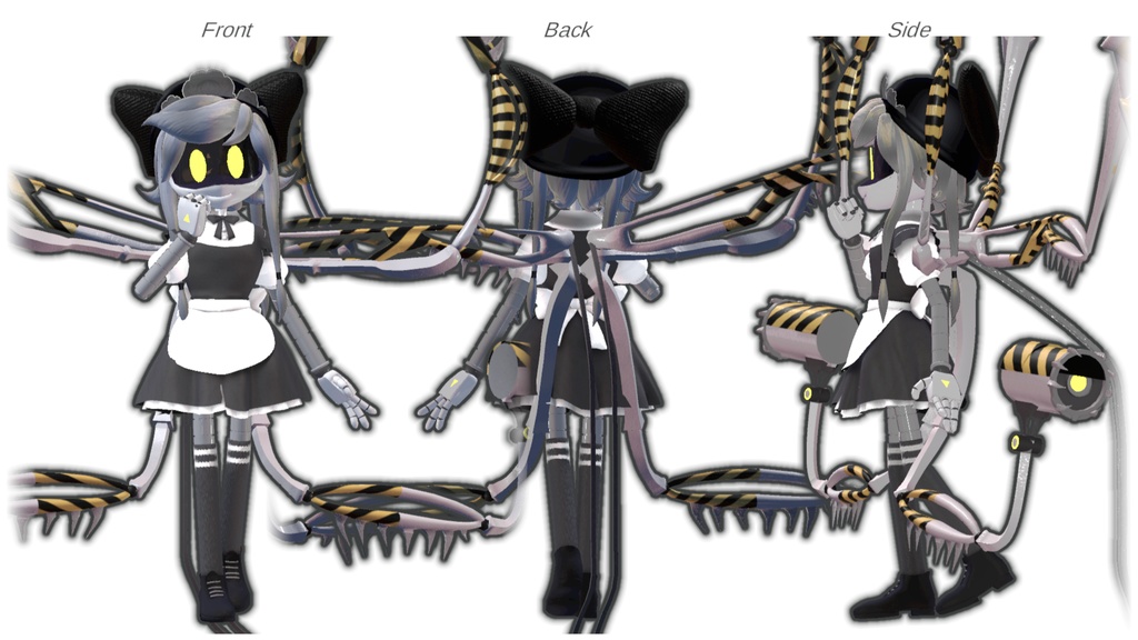 CYN murder drones (GOGOLOCO+ PC/QUEST+BLENDER+IK)