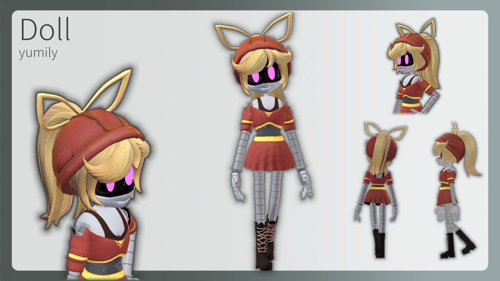 Doll and Lizzy (MURDER DRONE) (IK+ GOGOLOCO)