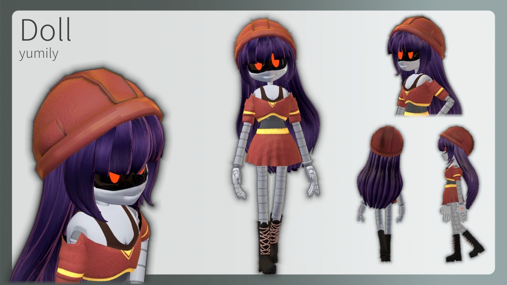 Doll and Lizzy (MURDER DRONE) (IK+ GOGOLOCO)