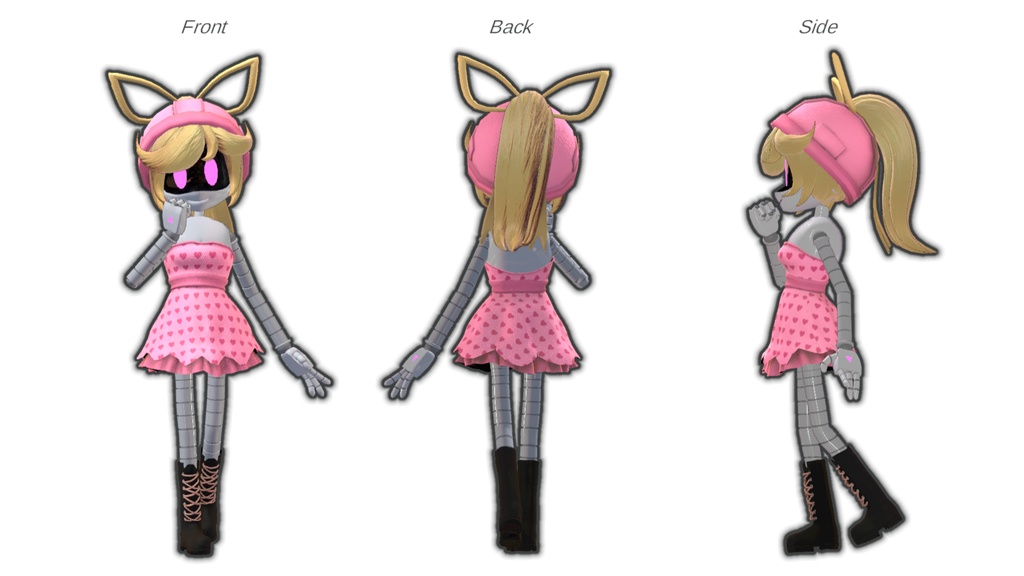 Doll and Lizzy (MURDER DRONE) (IK+ GOGOLOCO)