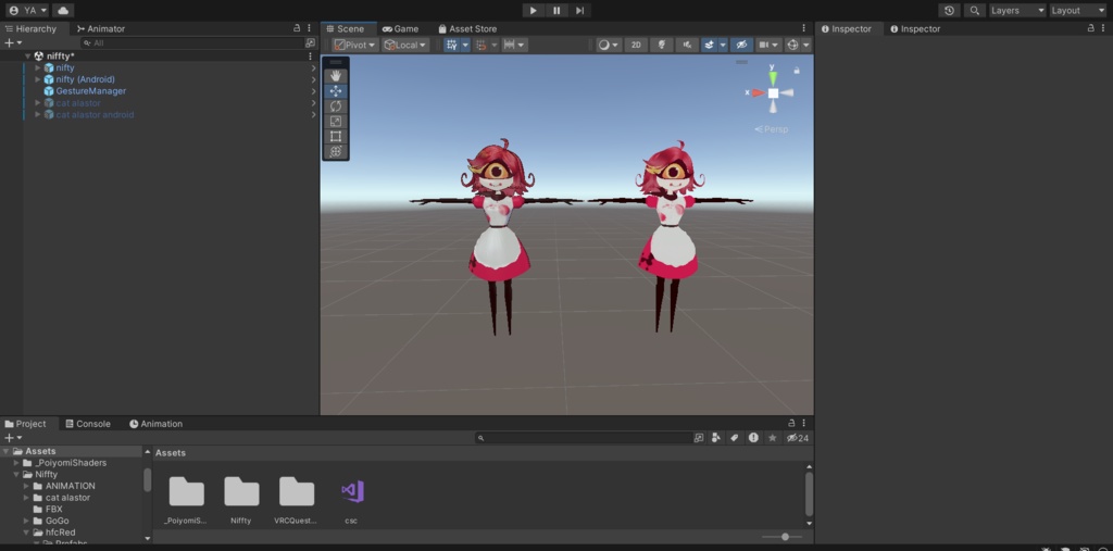 Niffty Hazbin hotel (PC/QUEST+ BLENDER)