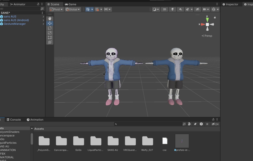 Sans Aus undertale (PC/QUEST+GOGOLOCO)