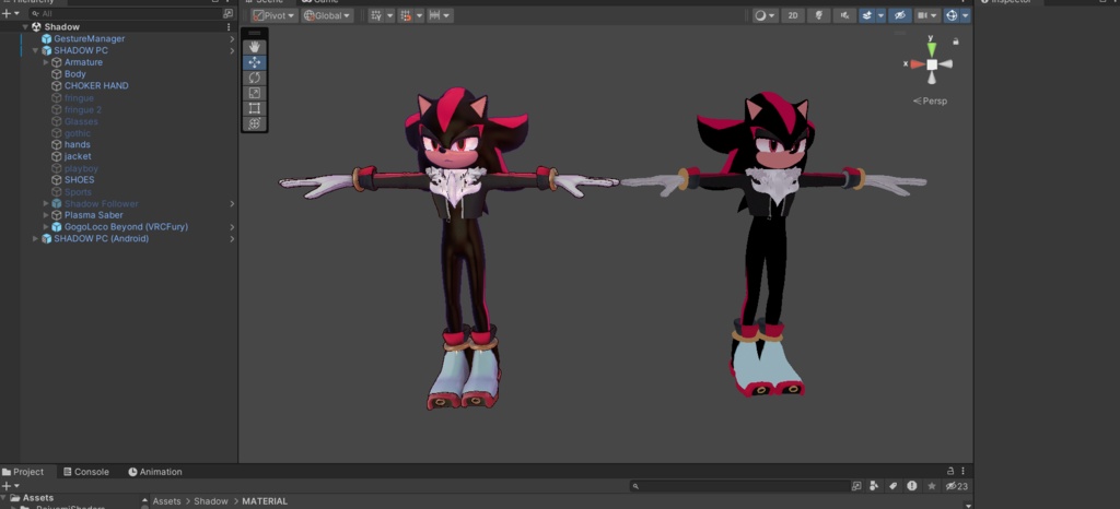 Shadow the hedgehog (PC/QUEST)