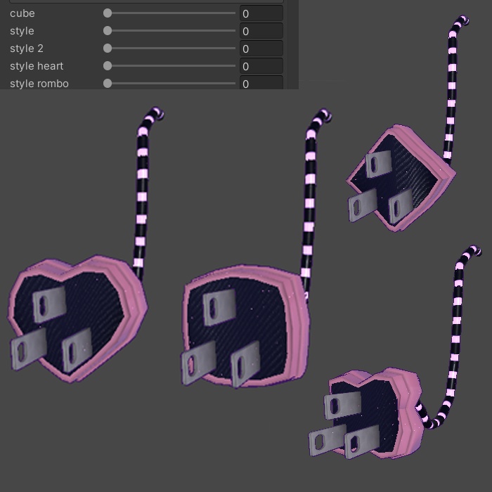 Ears and tail kitty robot