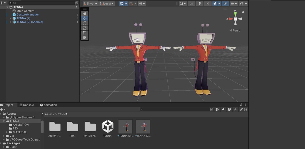 Tenna deltarune (PC QUEST+BLENDER 4.5+)