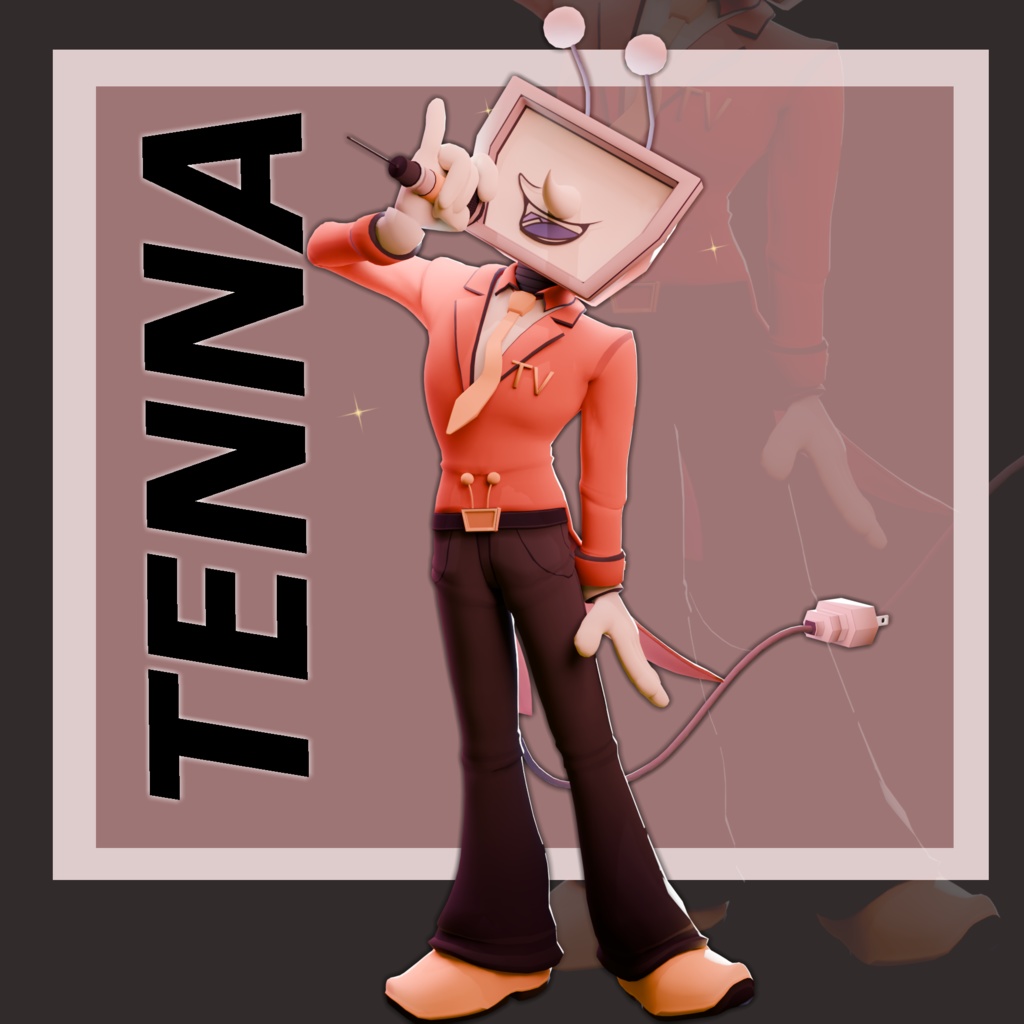 Tenna deltarune (PC QUEST+BLENDER 4.5+)