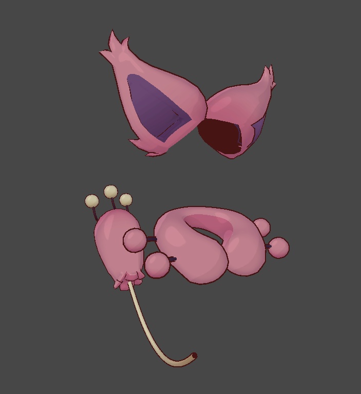 skitty ears and tail (inlcude licence commercial)