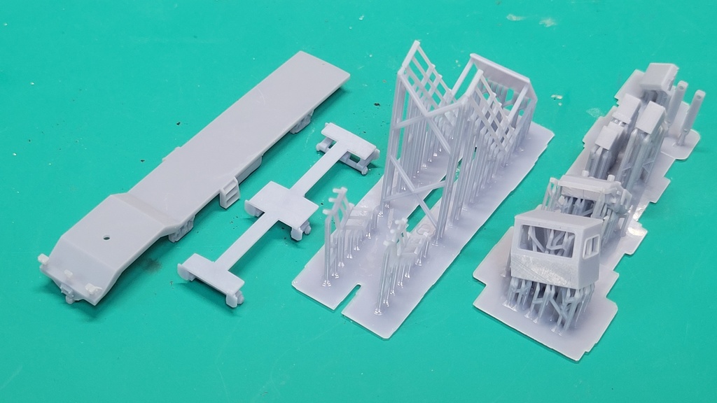 3Dプリンター製 西のマテルワゴン 智頭(元加古川)タイプ レジンキット