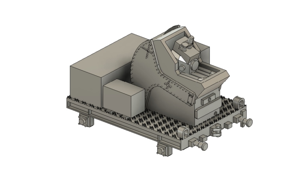 1/150 レール探傷車 +MMS台車 レジンキット