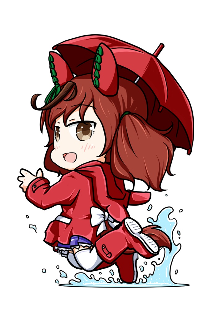梅雨ネイチャアクリルキーホルダー