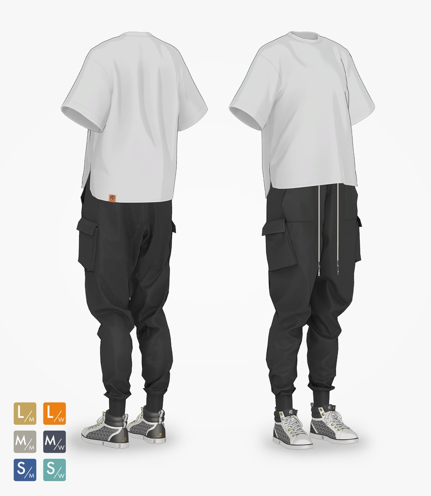 【VRC対応3D服飾モデル】FLAWLESSLY DOPE 1stIMP. ver1.02