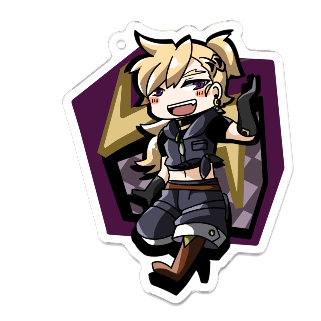 電池くんアクリルキーホルダー