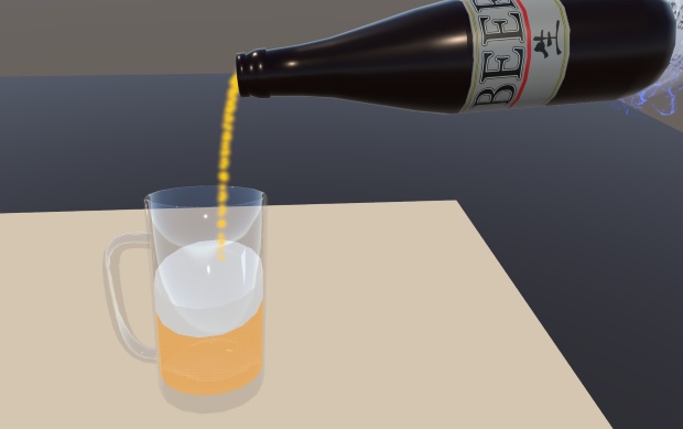 【VRChat向け】ドリンクギミックA - PC/Quest両対応【ドリンクギミックシリーズ/Drink Gimmick Series】