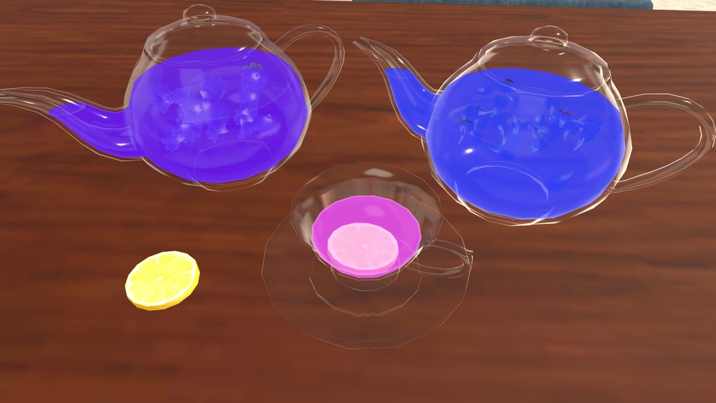 【VRChatワールド向け】Coffee And Tea ギミック - PC/Quest両対応【ドリンクギミックシリーズ/Drink Gimmick Series】
