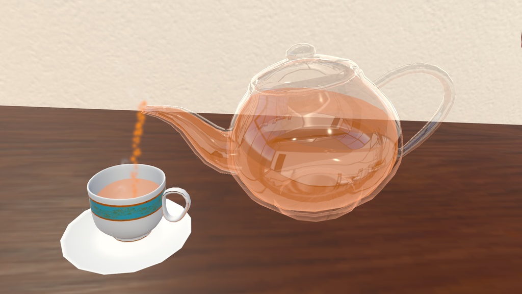 【VRChat向け】Coffee And Tea ギミック - PC/Quest両対応【ドリンクギミックシリーズ/Drink Gimmick Series】