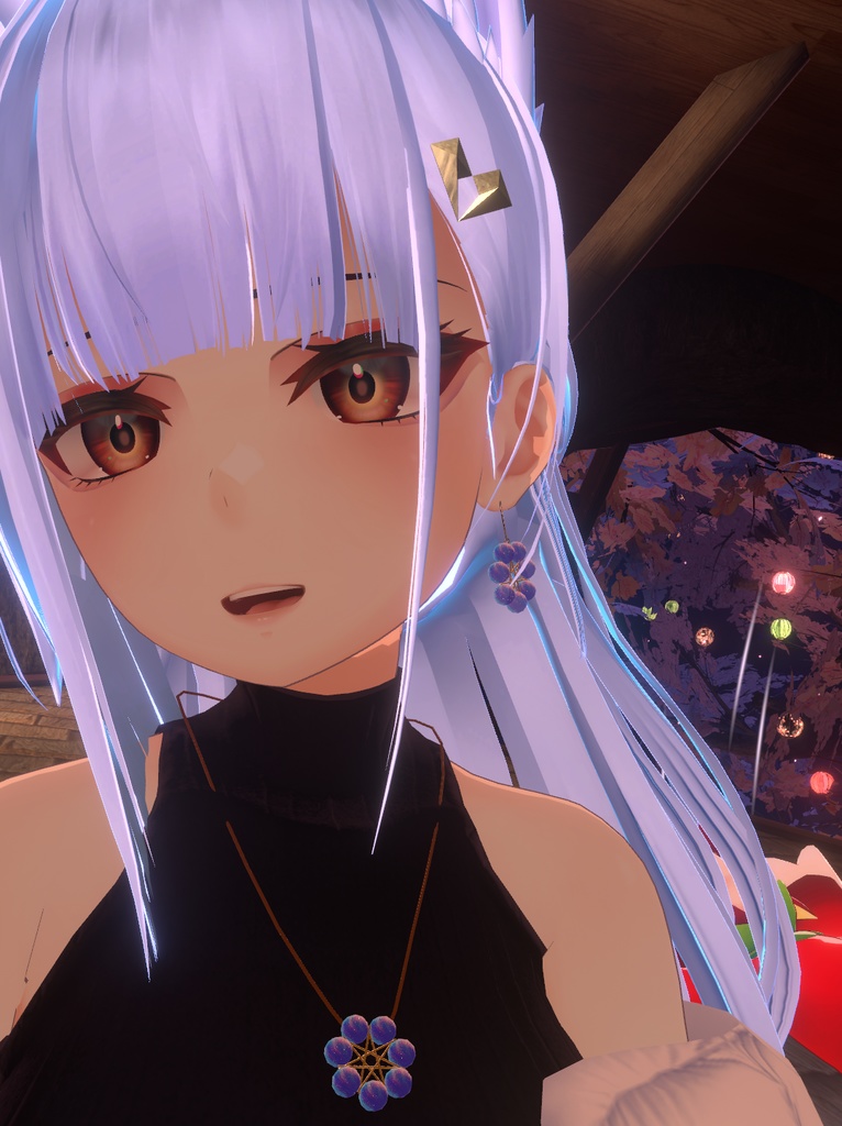 Heptagram Orb - Neckless & Earring