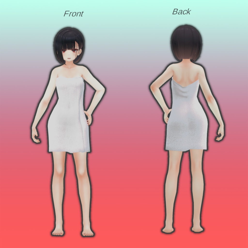 【華夜対応】バスタオル【無料】