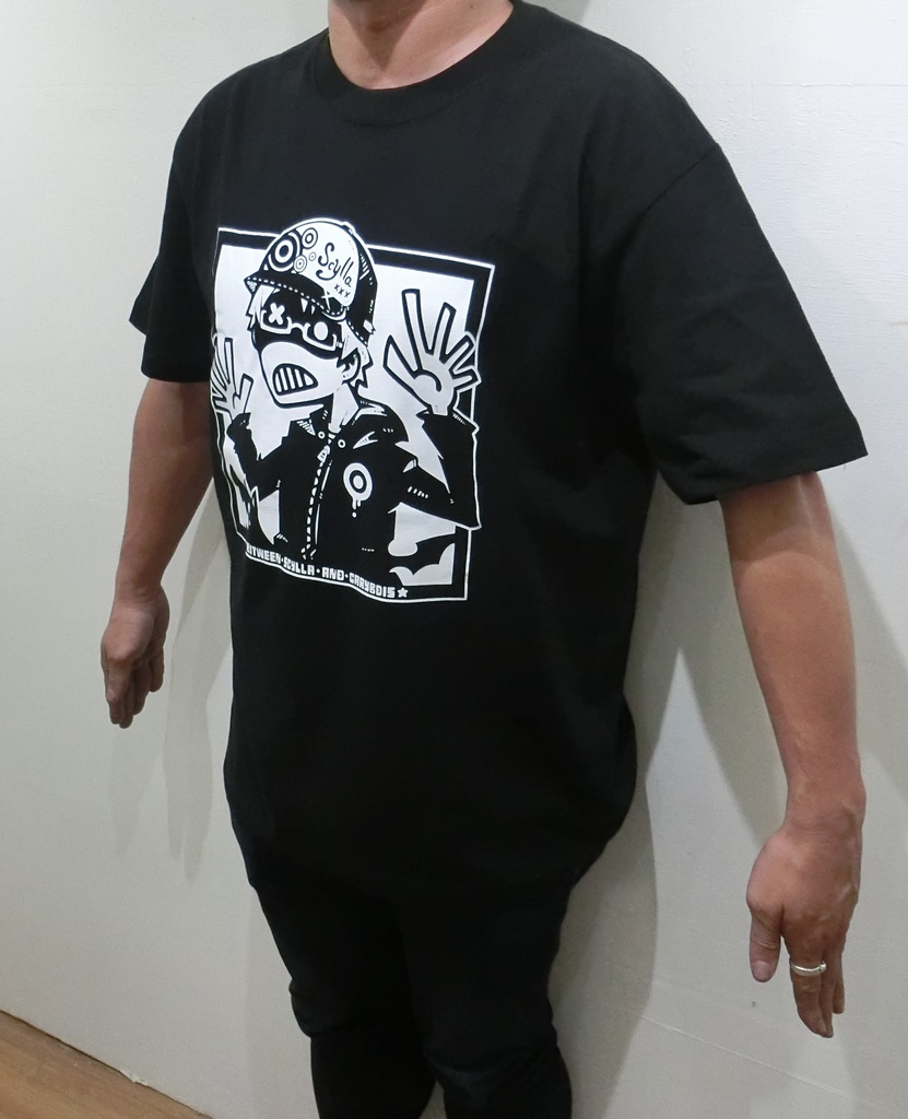 アイコンTシャツ(ホワイト&ブラック)