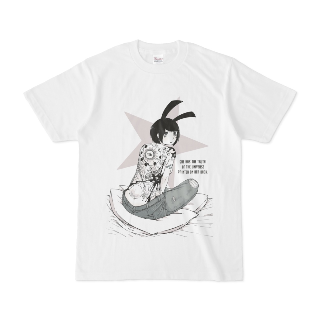 タトゥーバニーTシャツ