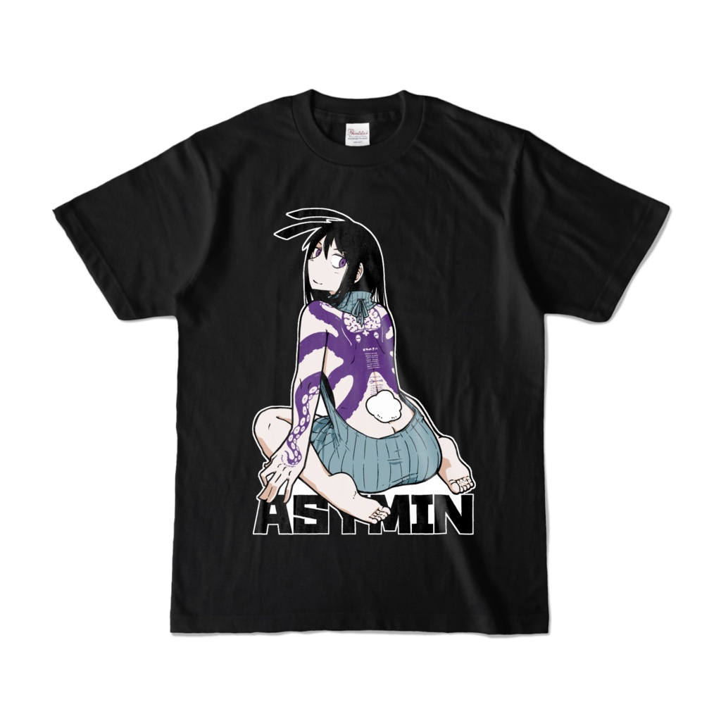 アスィミンTシャツA黒