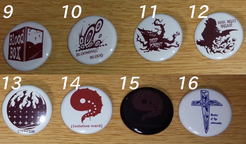 オリジナルロゴ缶バッジ